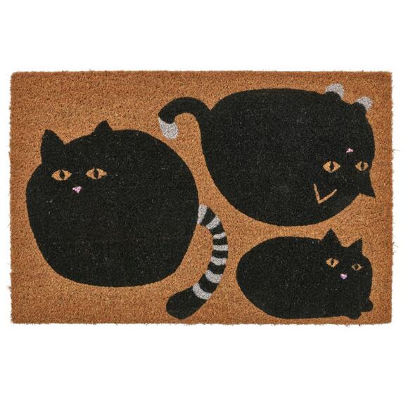 IKEA Other - IKEA VÄGTYP VAGTYP Door Mat, Cat Black/Natural, 2'0"x2'11" (505.825.38) NEW